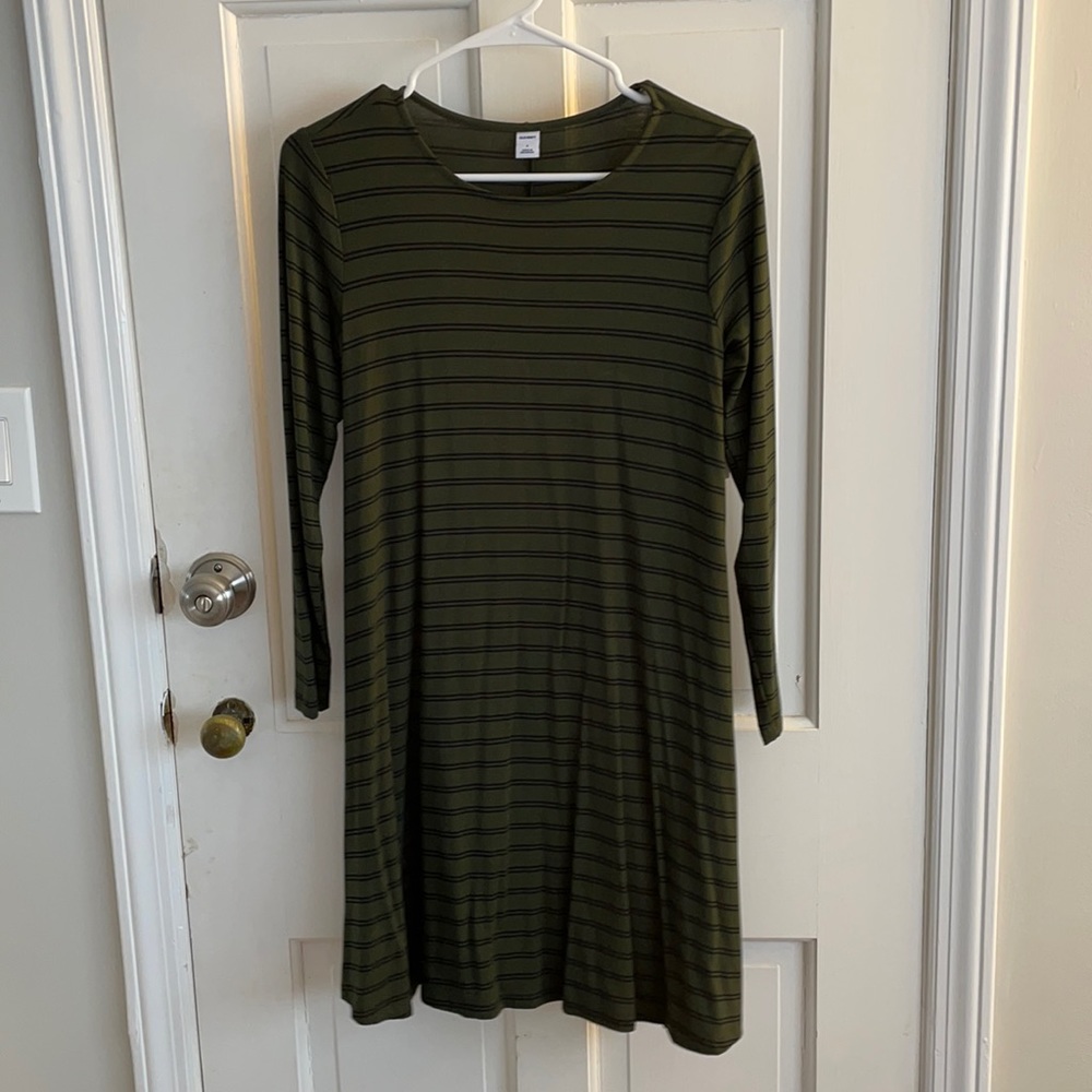 Long sleeve mini dress